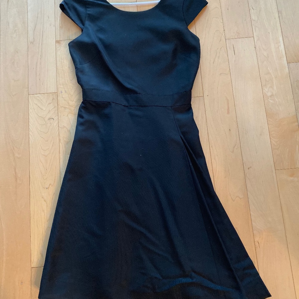 J. Crew Faille Flare Dress